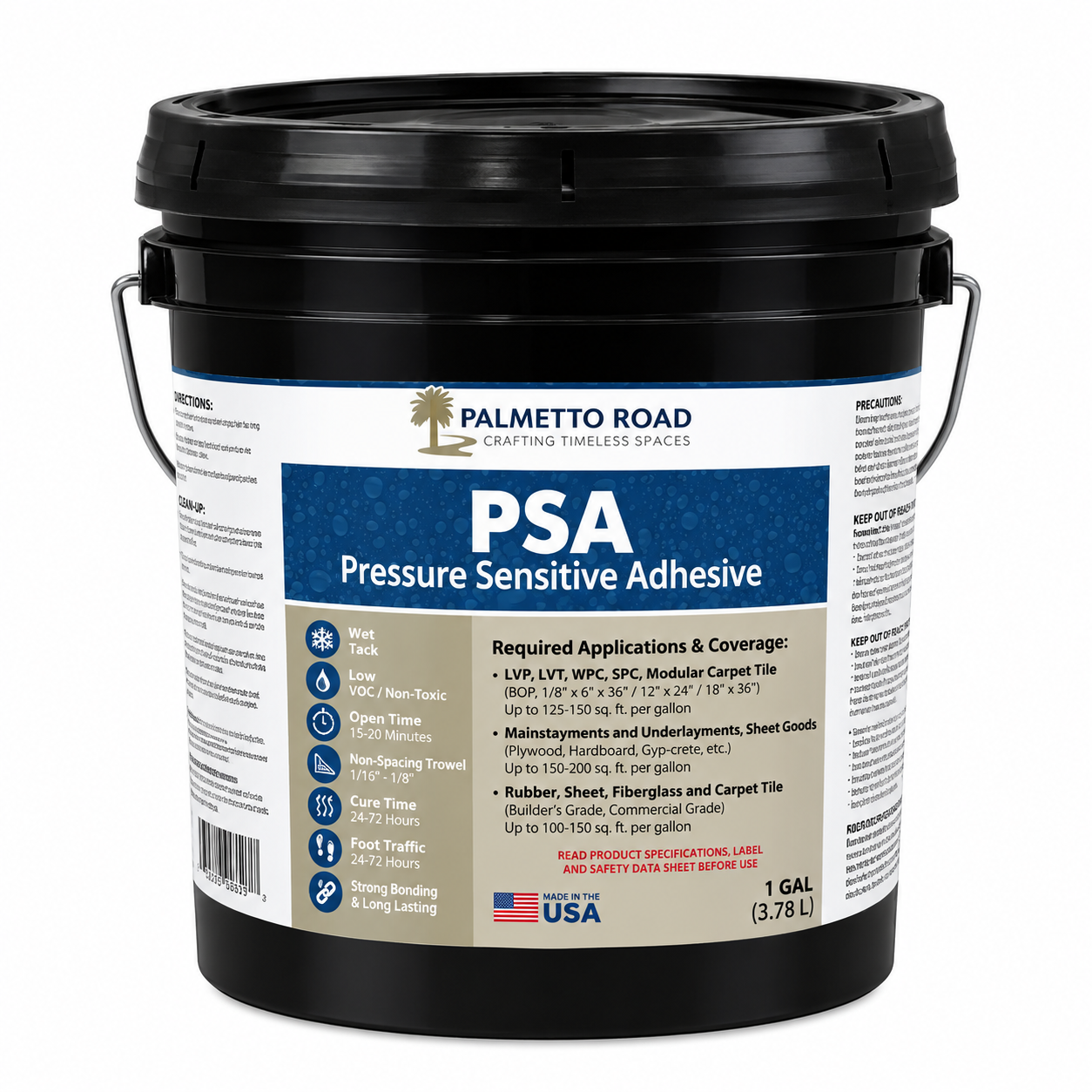 Palmetto Road Pressure Sensitive Adhesive 1Gallon