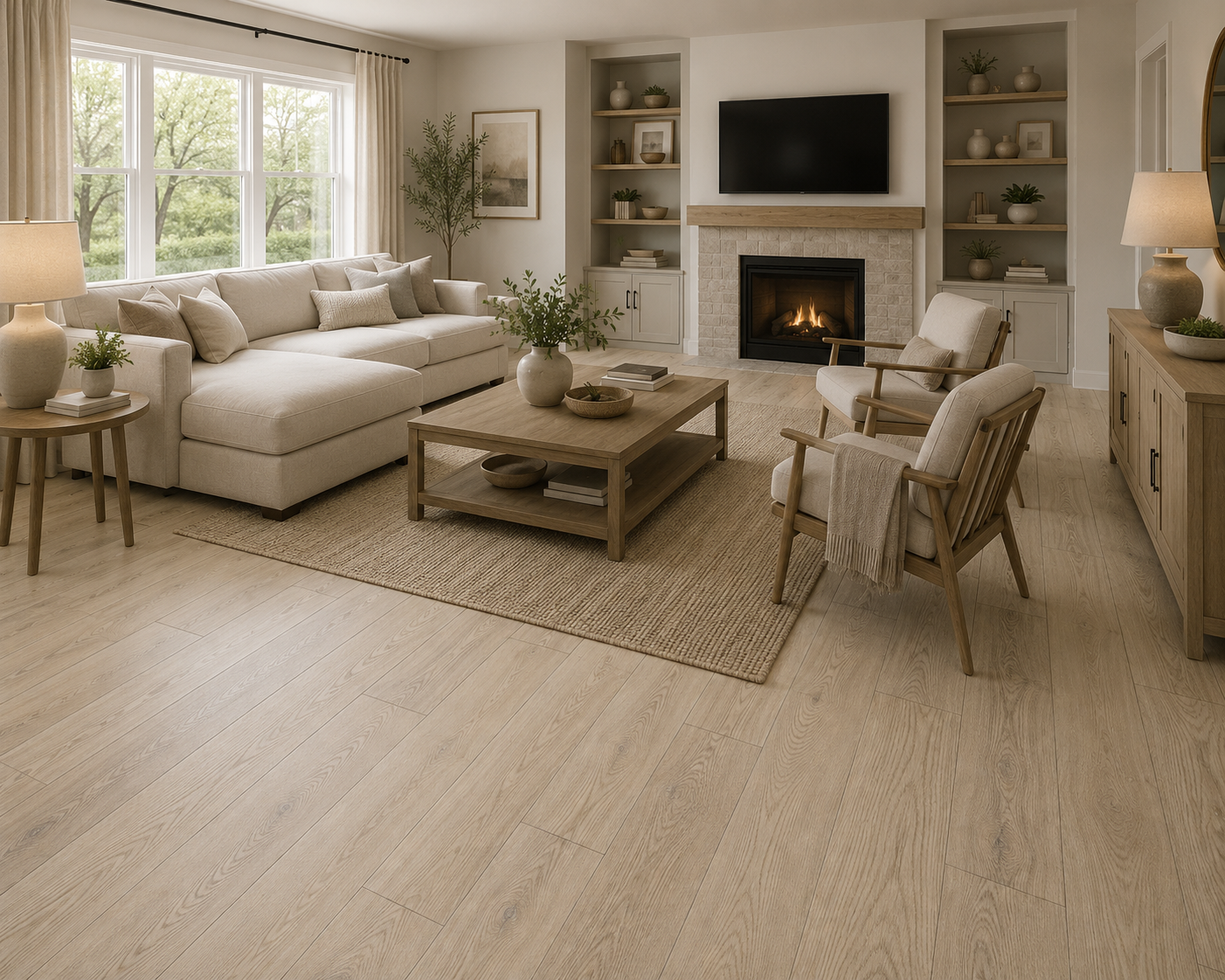 Azalea Lane Camden Engineered Hardwood Flooring Random Light Steel Chase 6-1/2 in