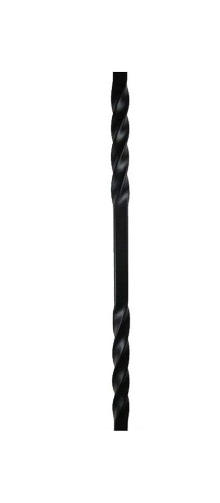 Double Twist Iron Baluster Satin