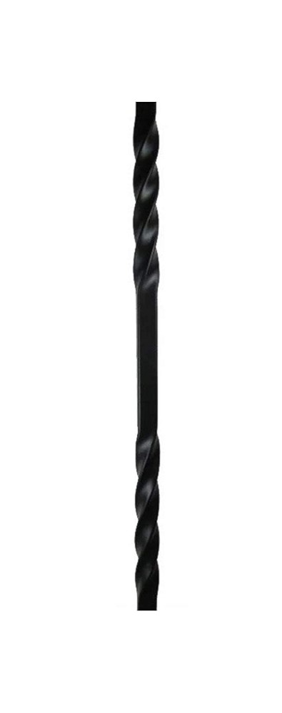 Double Twist Iron Baluster Flat