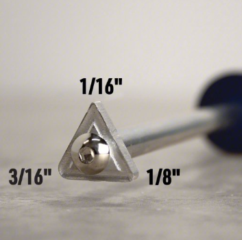 Grout Removal Tool with 3 Durable Carbide Tips (QEP)