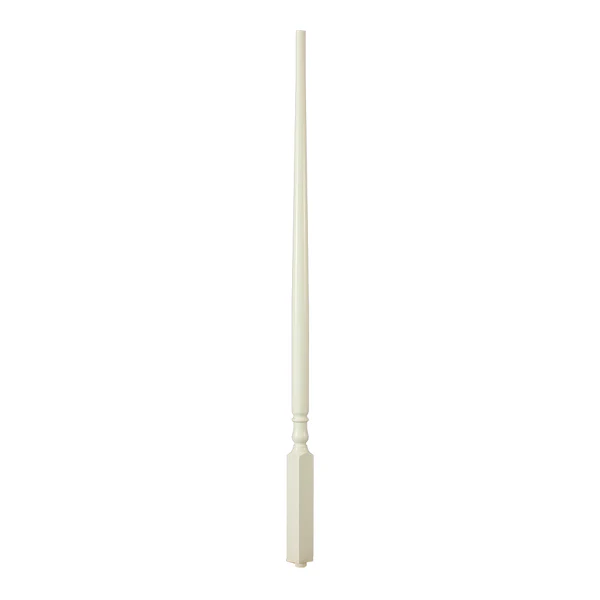 Primed Traditional Pin Top Wood Baluster C-5015 1-1/4