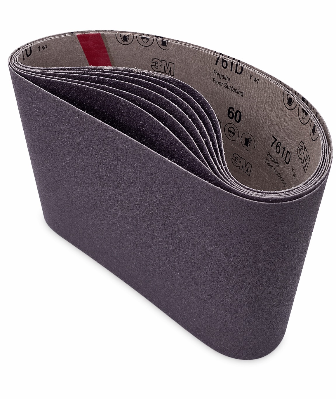 3M Purple Sanding Belt 7-7/8 in x 29-1/2 in 60 Grit