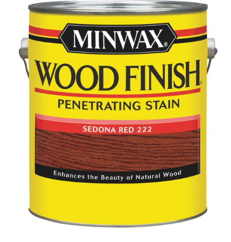 MinwaxStain 1 Gal Sedona Red 222