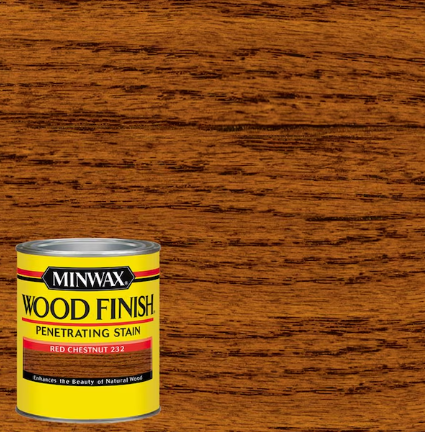 MinwaxStain 1 Gal Red Chestnut 232