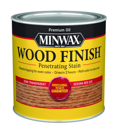 MinwaxStain Qt Sedona Red 222