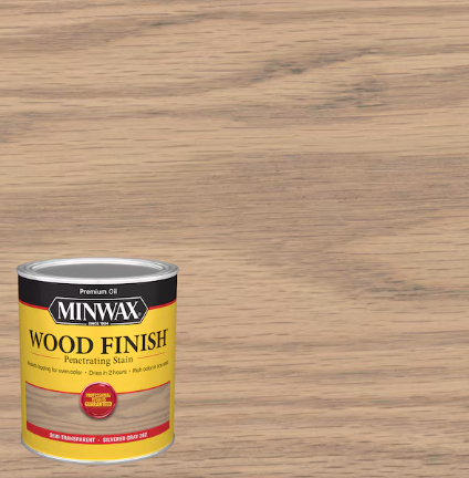 MinwaxStain Qt Silvered Grey 282