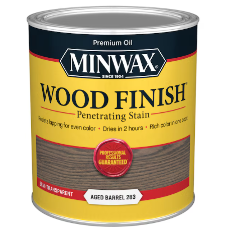MinwaxStain Qt Aged Barrel 283