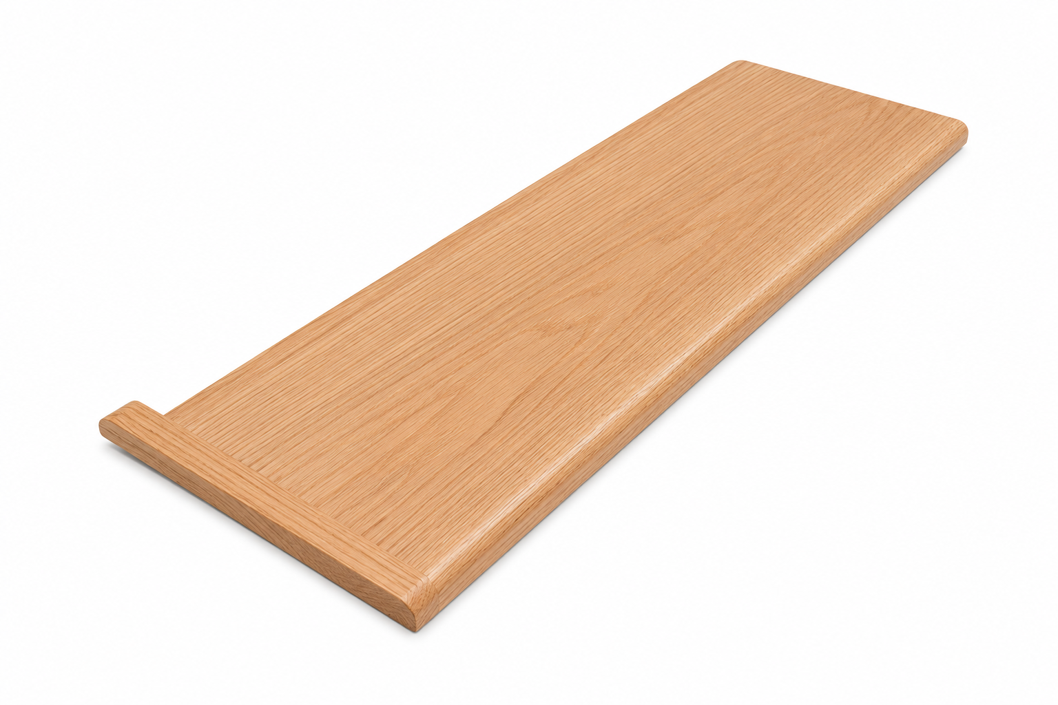 Red Oak Stair Tread w/ Return 48