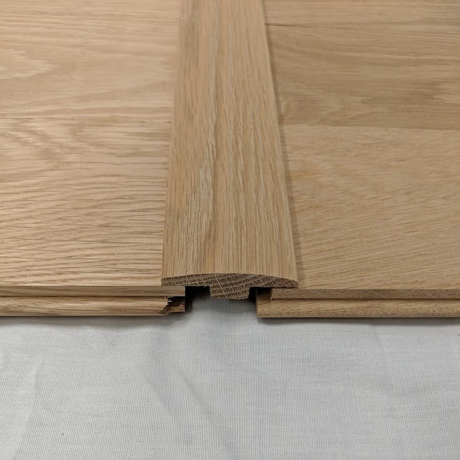 Red Oak Flat T-Molding 1-3/4