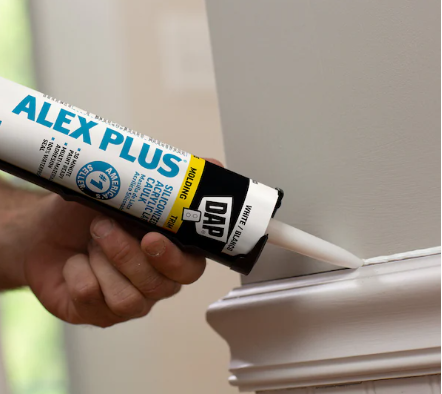 Dap 18152 10.1oz White Alex Plus Caulk 40 Yr