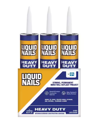 Liquid Nails 10OZ Heavy Duty