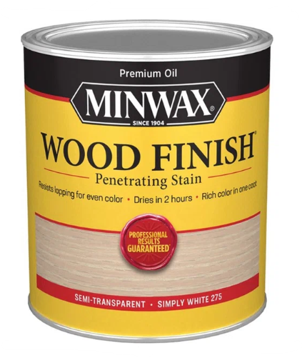 MinwaxStain (Half-Pint) Simply White 275