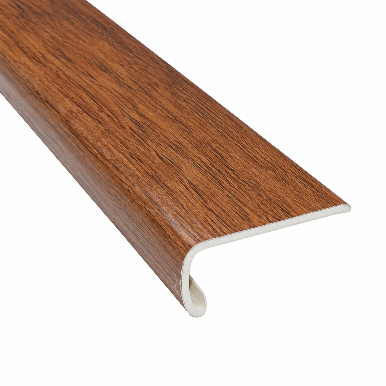 SPC Flat Stair Nose - Brazilian Cherry