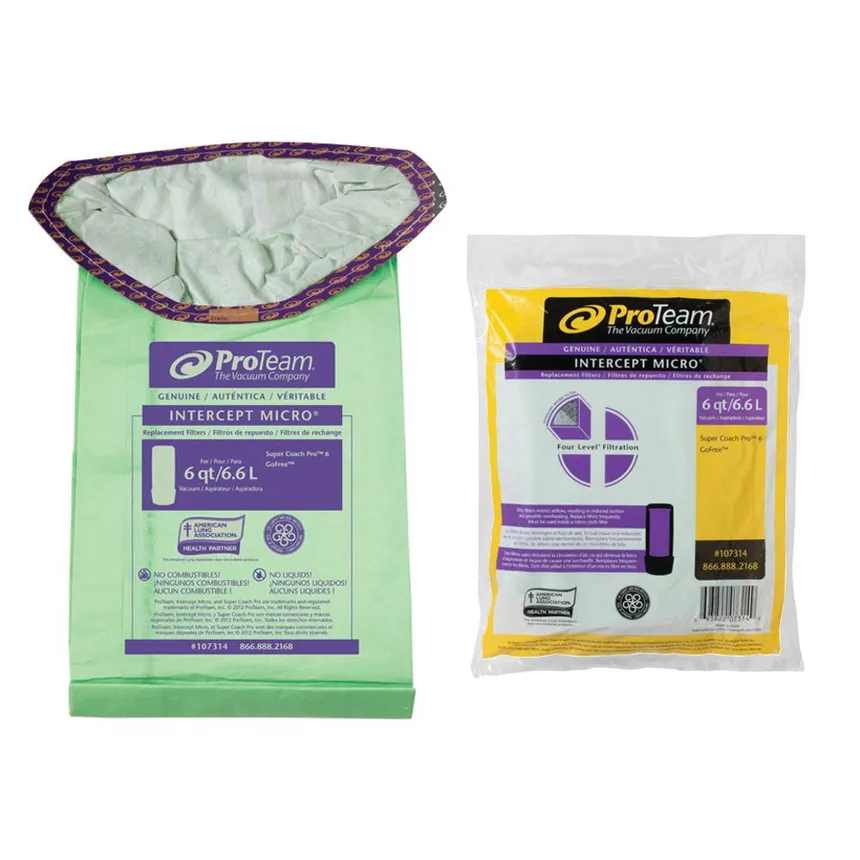 ProTeam Filter Bags 6 qt (10 Pack)