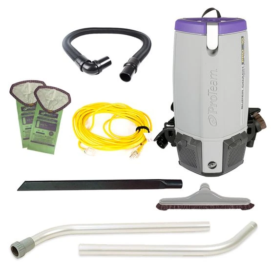 ProTeam Super Coach Pro 10 Vacuum with Hard Floor Kit D