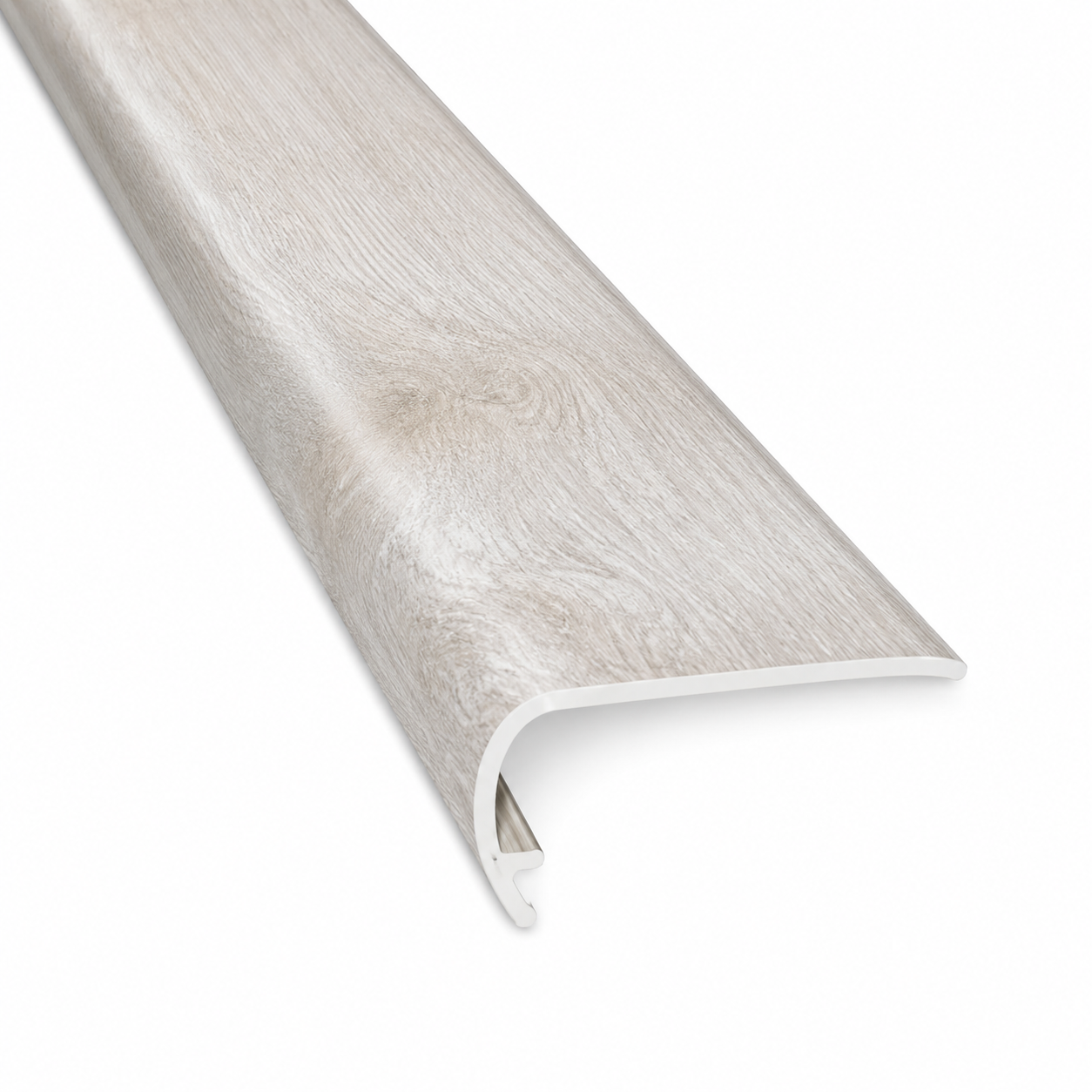 SPC Flat Stair Nose - Country White