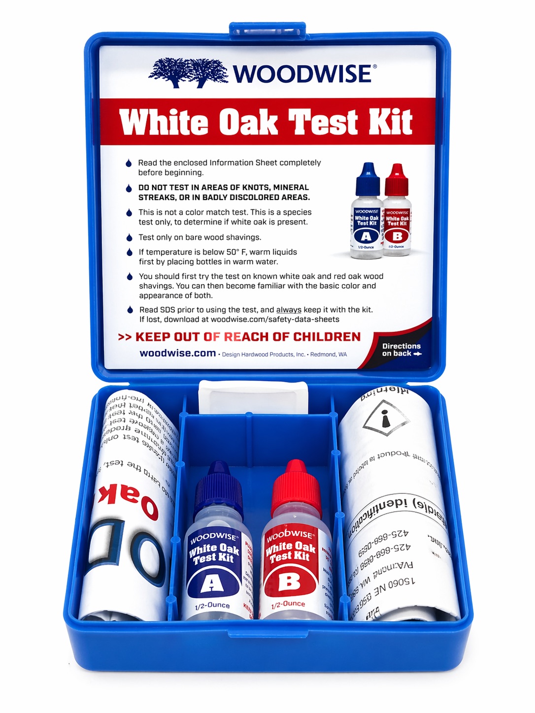 Woodwise White Oak Test Kit