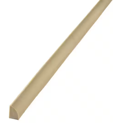 Flex Trim Shoe Molding 1/2 in x 3/4 in 3 ft
