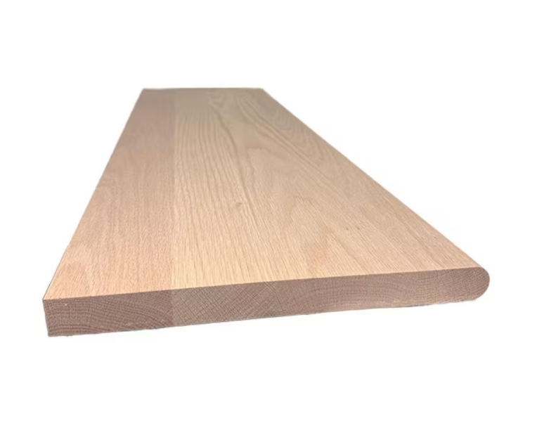 C-8070 Red Oak Plain Square Edge Tread 48 in