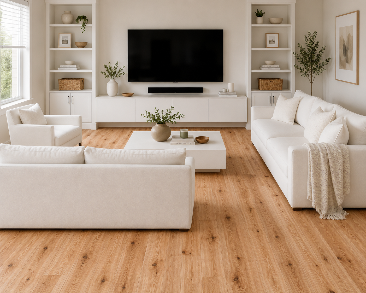 Millwood Red Oak Unfinished Hardwood #1 Common 3/4 in x 2 1/4 in (19.5 SF/Bundle)
