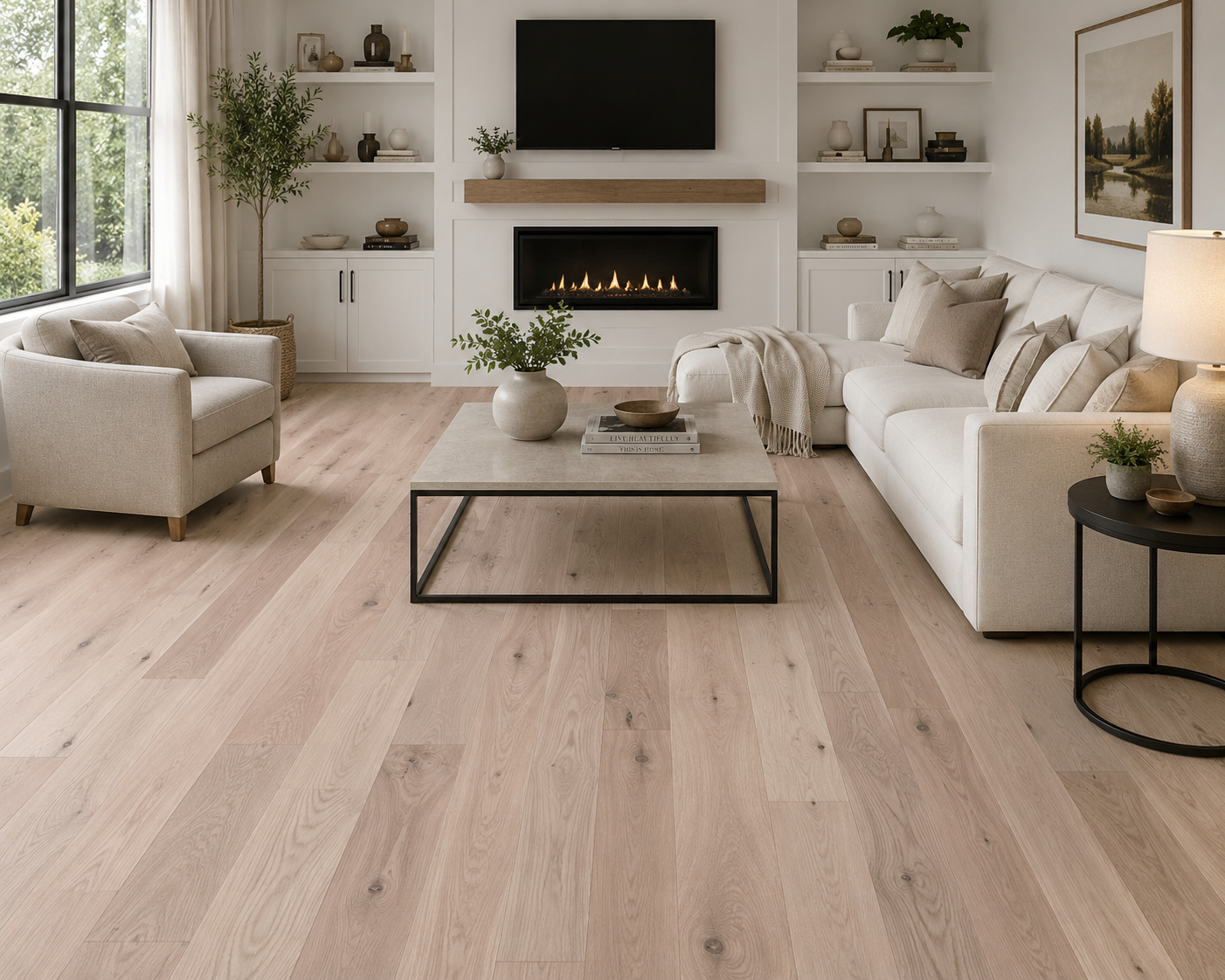 Millwood Red Oak Unfinished Hardwood Select & Better 3/4 in x 5 in (21.67 SF/Bundle)