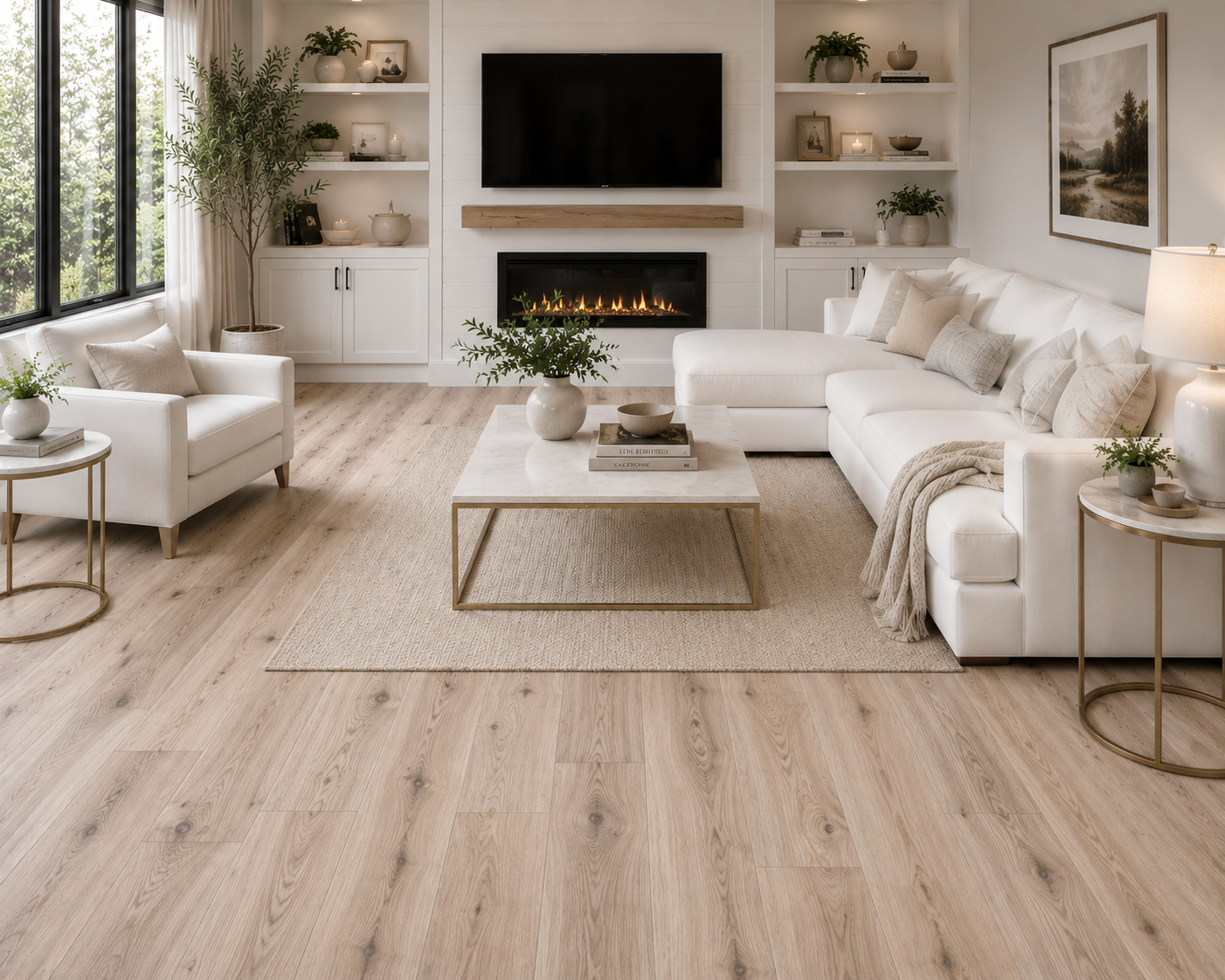 Millwood White Oak Unfinished Hardwood #1 Common 3/4 in x 3 1/4 in (21.125 SF/Bundle)