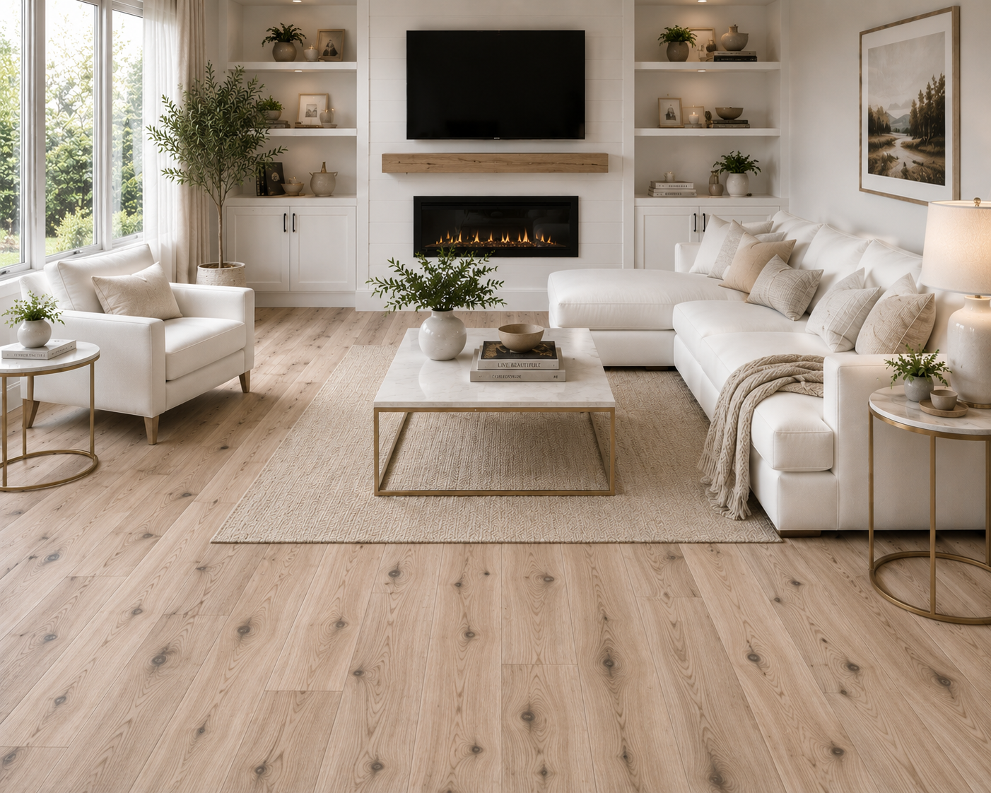 Millwood White Oak Unfinished Hardwood #2 Common 3/4 in x 3 1/4 in (21.125 SF/Bundle)