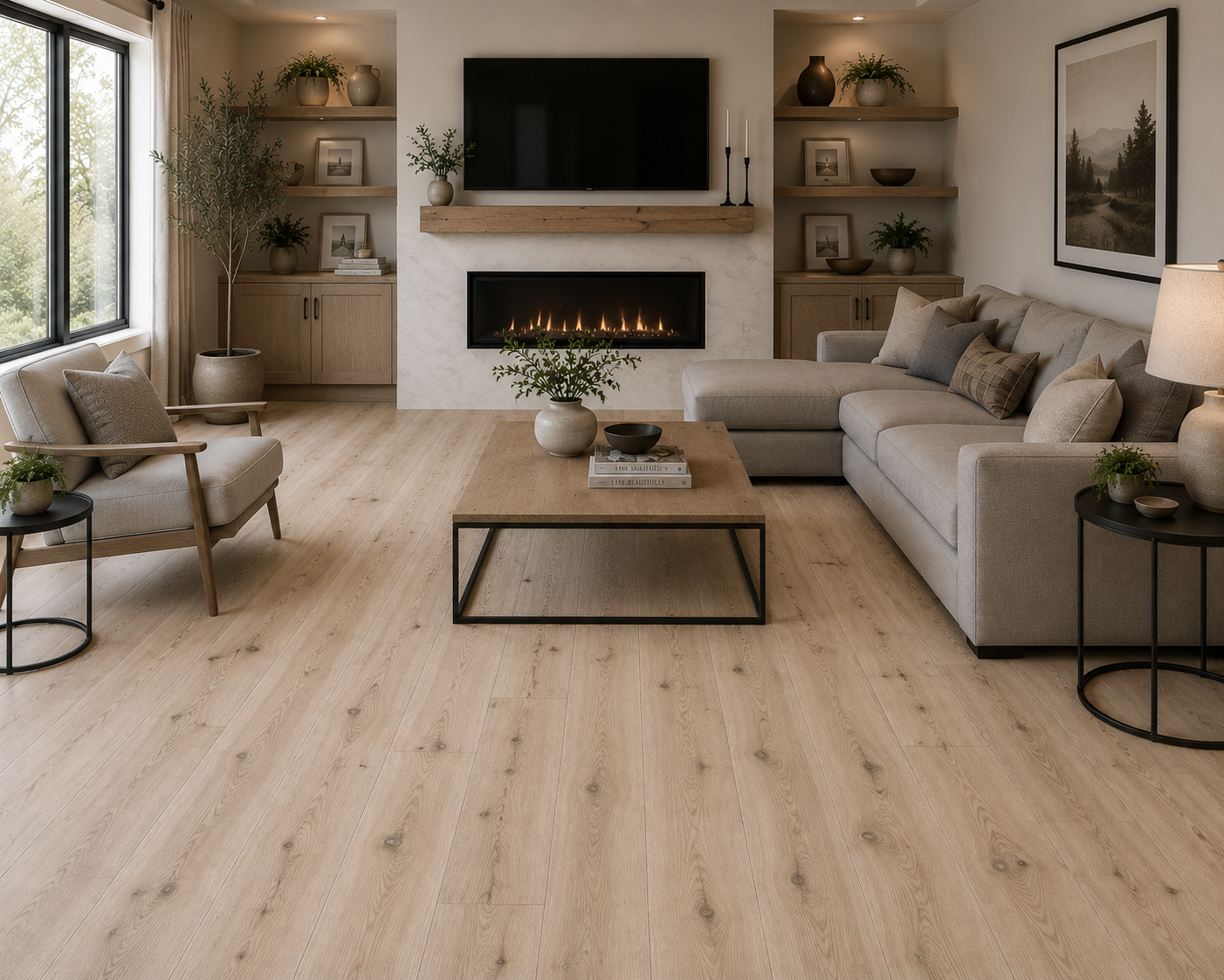 Millwood White Oak Unfinished Hardwood #2 Common 3/4 in x 4 in (17.34 SF/Bundle)