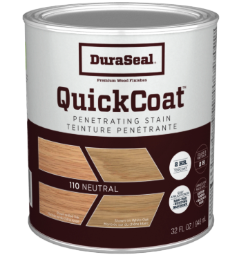 DuraSeal Quick Coat Wood Stain Quart Neutral 110