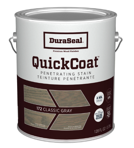 DuraSeal Quick Coat Wood Stain 1 Gallon Classic Gray 172