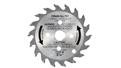 Crain Carbide Tipped Steel Blade #787