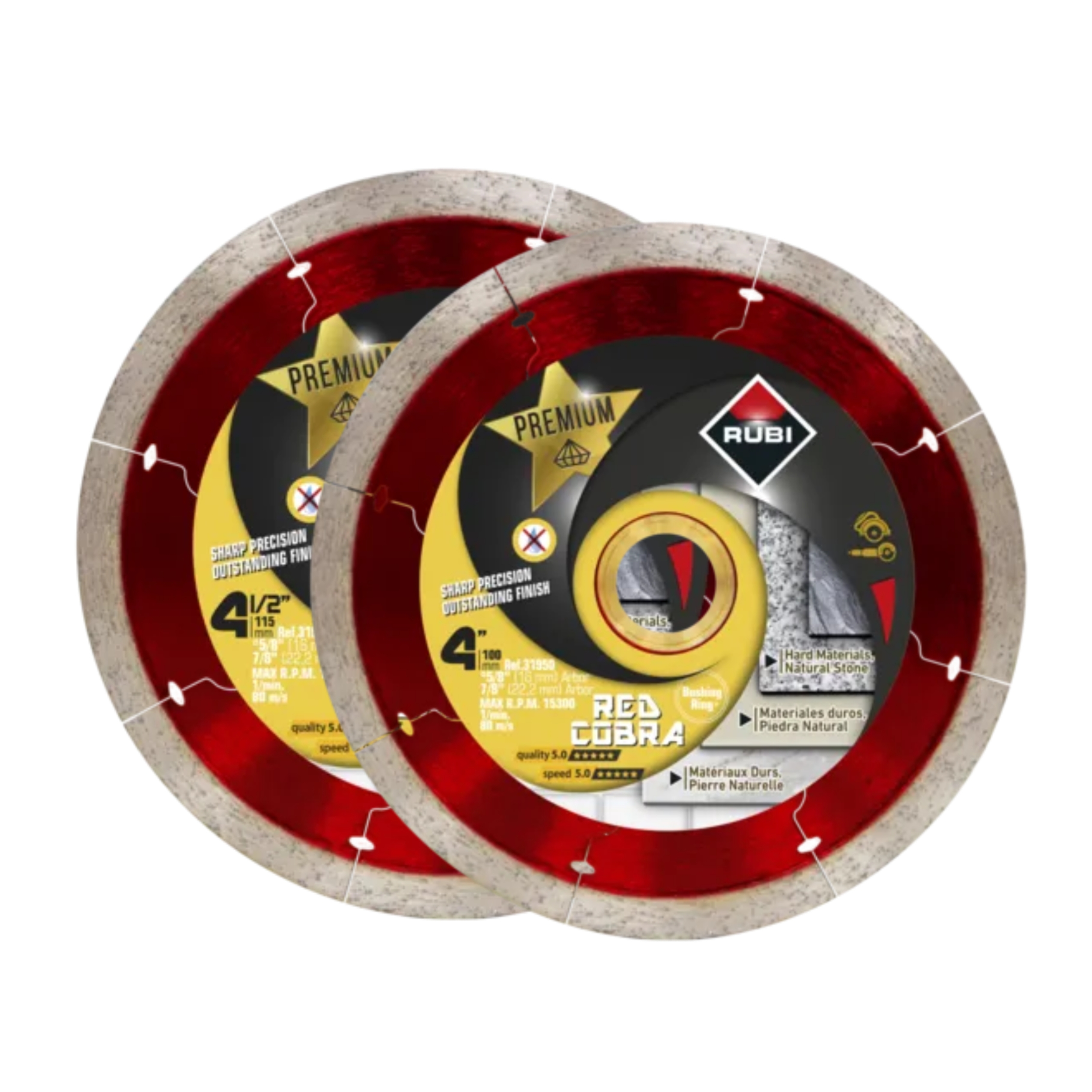 Rubi Premium Red Cobra Dry Blade