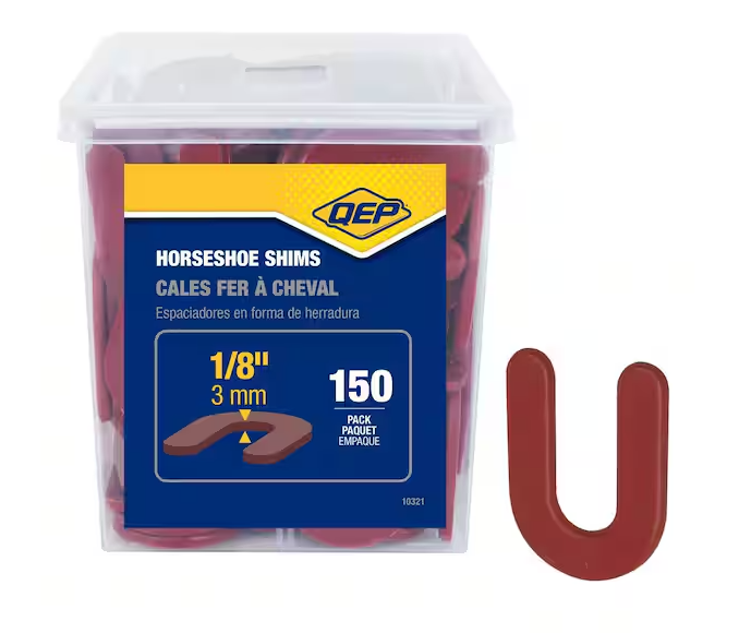 Horseshoe Shims 1/8 in (150 Pack)
