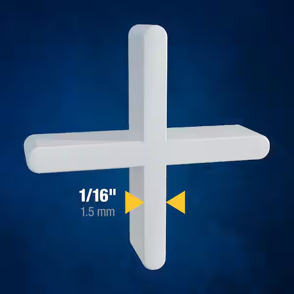 QEP Flexible Tile Spacers 1/16 in (300 Pack)