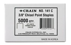 Rapid Staples 3/8 in #141C (5,000 ct)