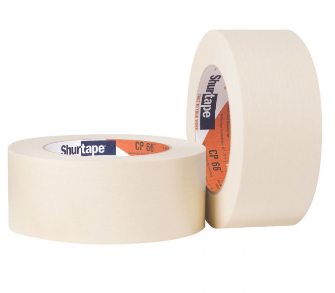 Shurtape CP66 48mm x 55m Professional Grade Masking Tape Bulk