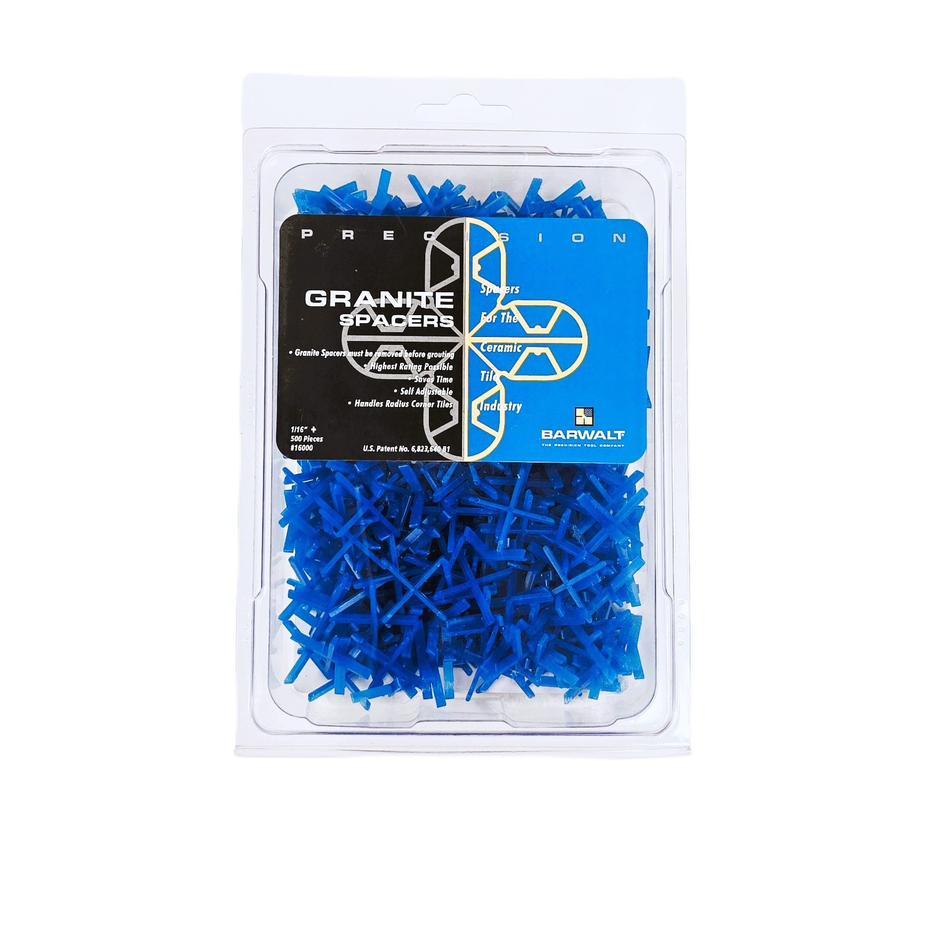 Barwalt Stone Spacers 1/16 in (500 Pack)