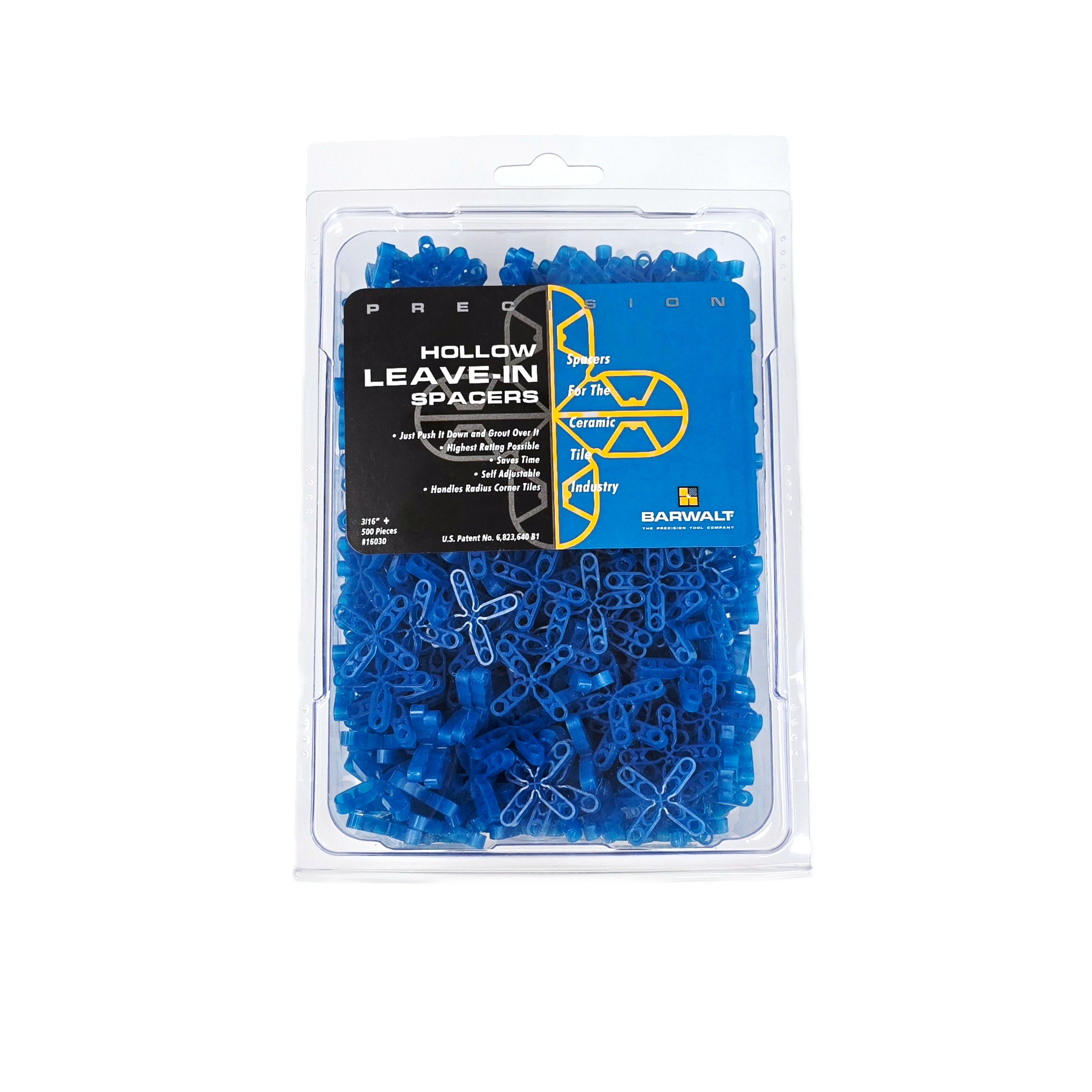 Barwalt Hollow Spacers 3/16 in (500 Pack)