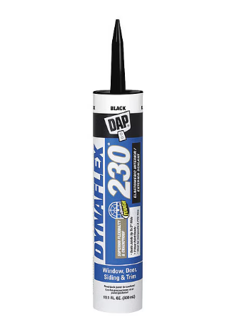 Dap 18280 10.1oz Black 230 Dynaflex Premium Elastomeric Latex Sealant