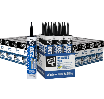 Dap 18280 10.1oz Black 230 Dynaflex Premium Elastomeric Latex Sealant