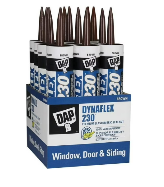 Dap 18418 10.3oz Brown 230 Dynaflex Elastomeric Latex Sealant
