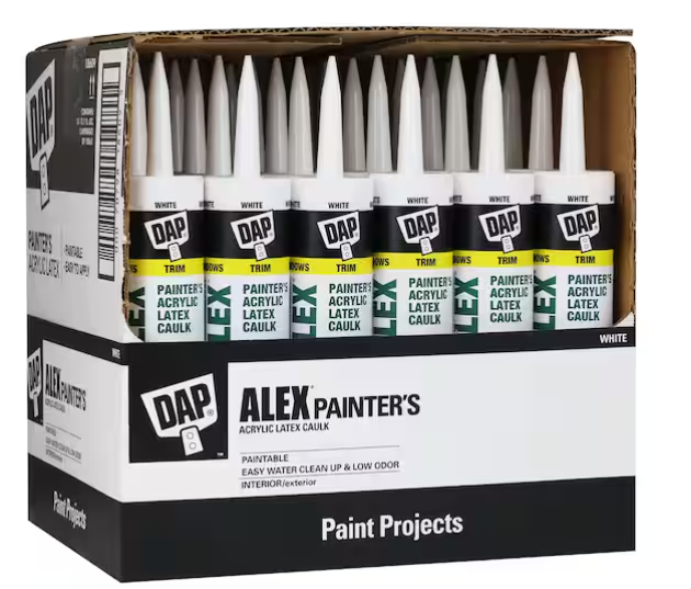 Caulk ALEX 10.1 OZ Painter's All-Purpose Acrylic latex