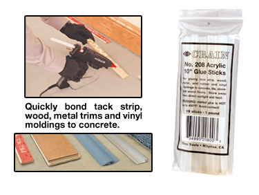 Crain 201 10-Inch Glue Stick, 19-Pack