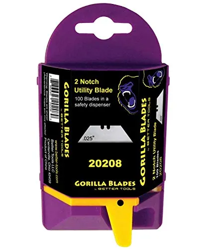 2-Notch Utility Blades (100/Dispenser)