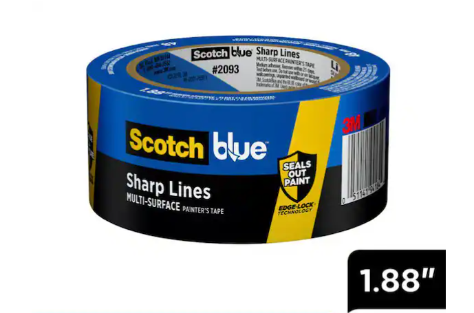 3M Blue Tape 1.88inX60YD (48mm x 54.8m)
