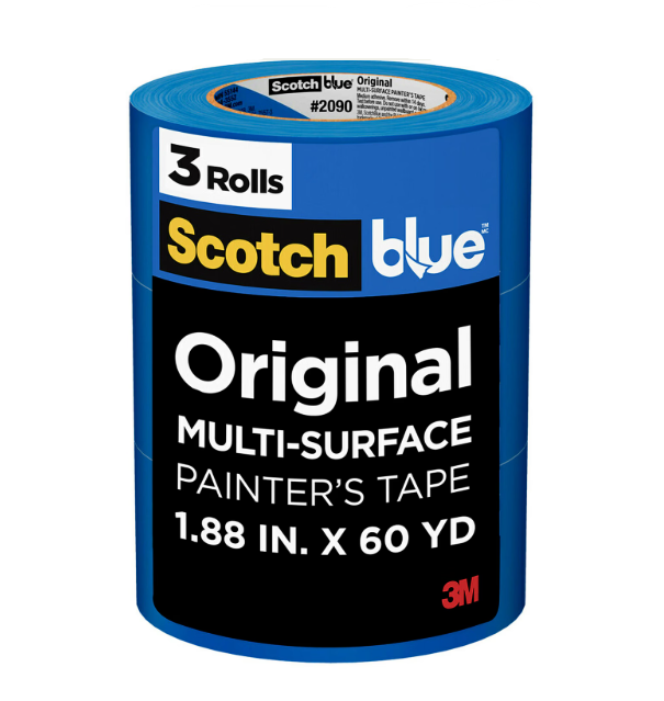 3Pk Blue Tape 48mm