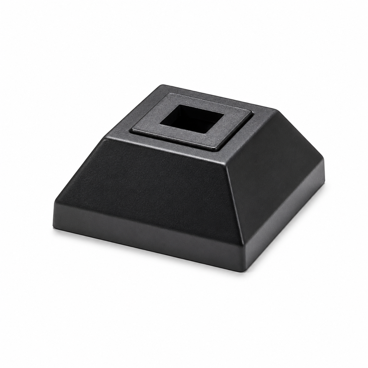 Large Universal Baluster Shoe – Satin Black