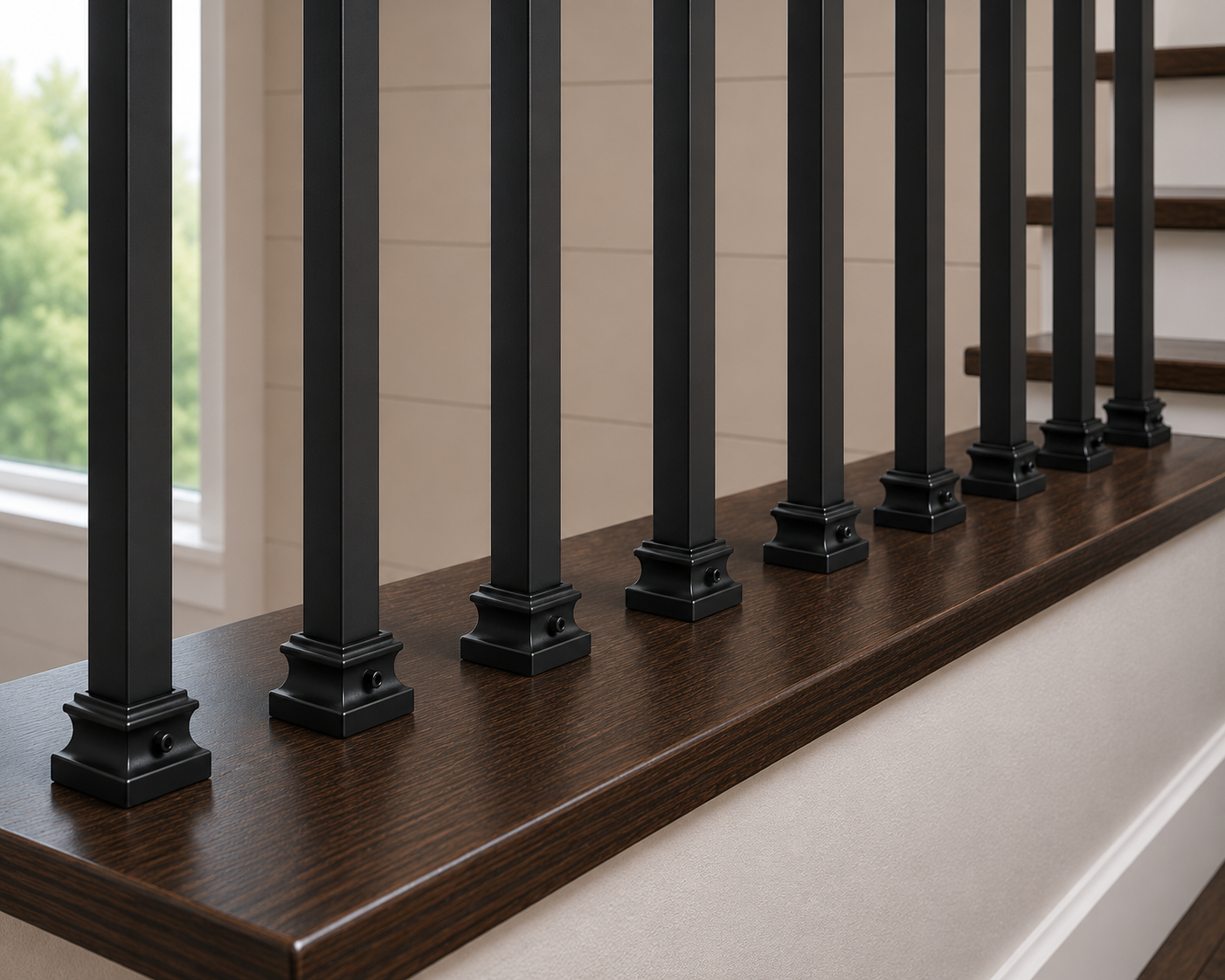 Tall Baluster Shoe 1/2
