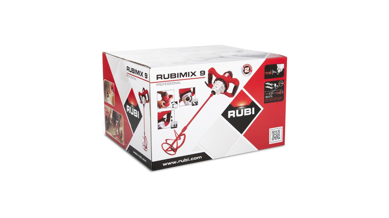 Rubimix-9-N Mixer 1200W with 4-3/4 in Mixing Paddle & Chuck